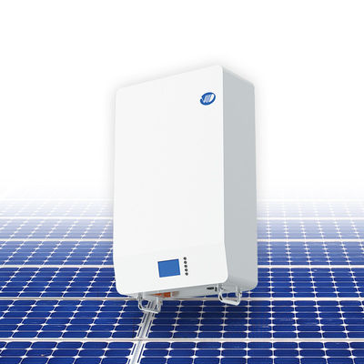 แบตเตอรี่ติดผนัง 5kwh แบตเตอรี่เก็บพลังงานในบ้าน สําหรับการแก้ไขพลังงานที่ยั่งยืน